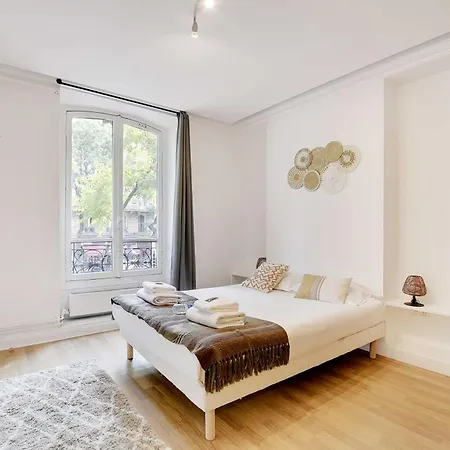 Chic - 3br 10p - Gare De L'est Republique * باريس