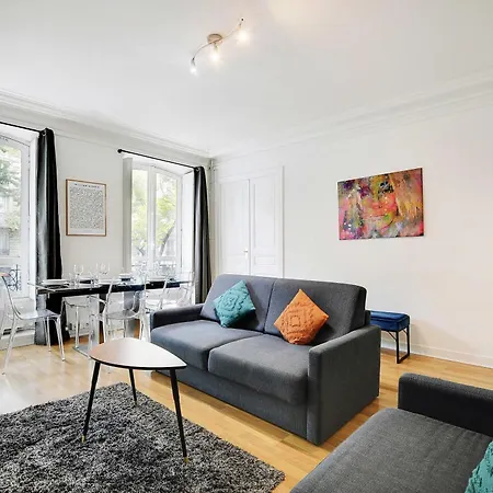 Chic - 3br 10p - Gare De L'est Republique شقة *